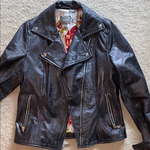 Kenna T Moto Leather Jacket - Picture 2 of 6